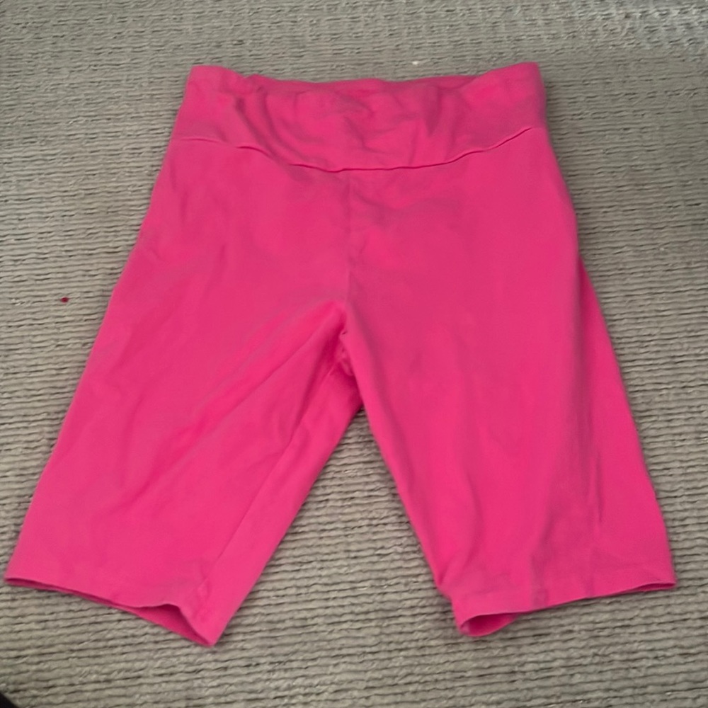 Hot Pink Biker Shorts